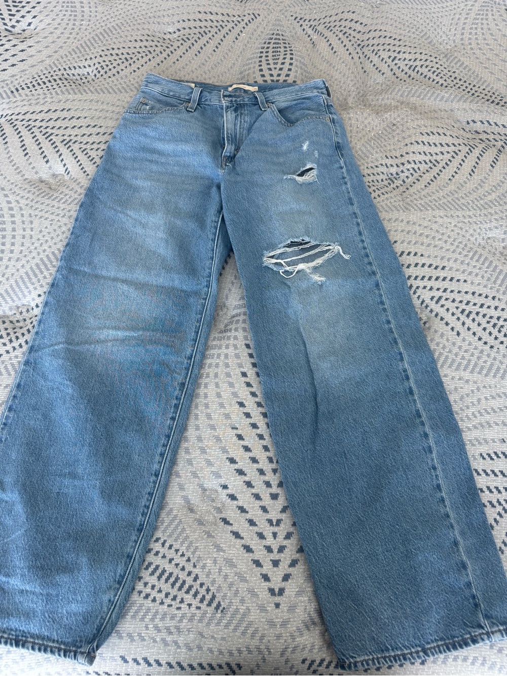 women’s Levi’s baggy dad jeans